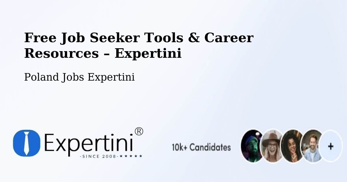 Free Job Seeker Tools & Career Resources – Opatówek - Opatówek, Poland Jobs Expertini